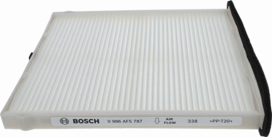 BOSCH 0 986 AF5 787 - Фільтр, повітря у внутрішній простір autocars.com.ua