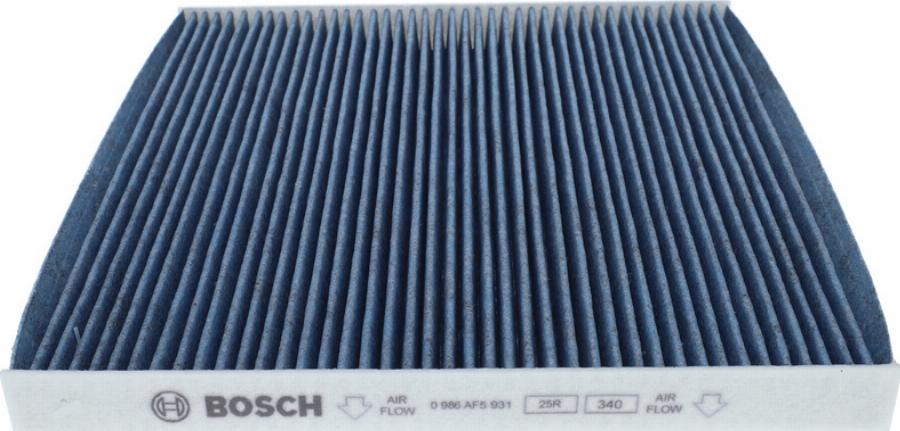 BOSCH 0 986 AF5 931 - Фільтр, повітря у внутрішній простір autocars.com.ua