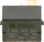 BOSCH 0986AH0091 - Реле, звуковий сигнал autocars.com.ua