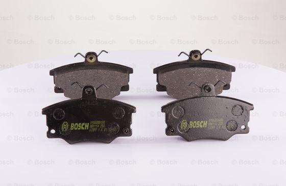 BOSCH 0 986 BB0 080 - Гальмівні колодки, дискові гальма autocars.com.ua