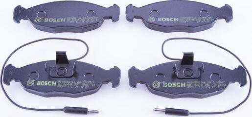 BOSCH 0 986 BB0 146 - Тормозные колодки, дисковые, комплект avtokuzovplus.com.ua