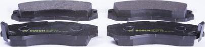 BOSCH 0 986 BB0 156 - Гальмівні колодки, дискові гальма autocars.com.ua