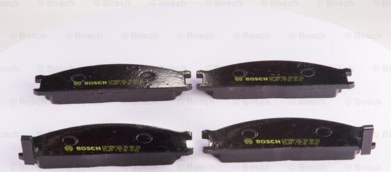 BOSCH 0 986 BB0 157 - Тормозные колодки, дисковые, комплект avtokuzovplus.com.ua