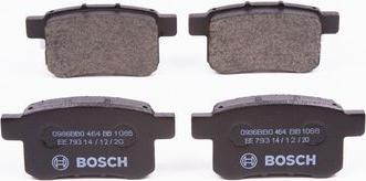 BOSCH 0 986 BB0 464 - Гальмівні колодки, дискові гальма autocars.com.ua