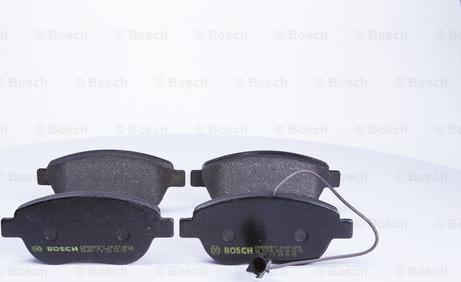 BOSCH 0 986 BB0 517 - Гальмівні колодки, дискові гальма autocars.com.ua