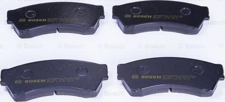 BOSCH 0 986 BB0 599 - Гальмівні колодки, дискові гальма autocars.com.ua