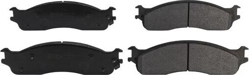 BOSCH 0 986 BB0 616 - Гальмівні колодки, дискові гальма autocars.com.ua