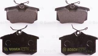 BOSCH 0 986 BB0 619 - Гальмівні колодки, дискові гальма autocars.com.ua