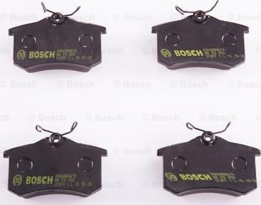 BOSCH 0 986 BB0 619 - Гальмівні колодки, дискові гальма autocars.com.ua