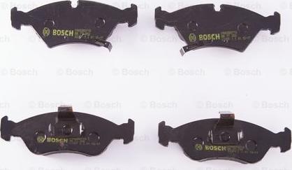 BOSCH 0 986 BB0 718 - Тормозные колодки, дисковые, комплект autodnr.net