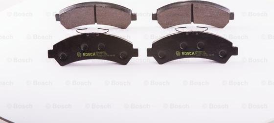 BOSCH 0 986 BB0 731 - Гальмівні колодки, дискові гальма autocars.com.ua