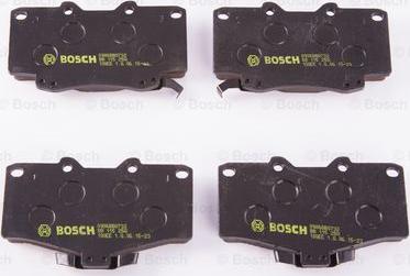 BOSCH 0 986 BB0 732 - Гальмівні колодки, дискові гальма autocars.com.ua