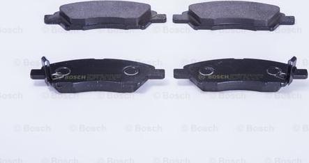 BOSCH 0 986 BB0 980 - Гальмівні колодки, дискові гальма autocars.com.ua