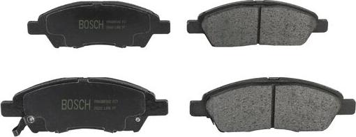 BOSCH 0 986 BB5 002 - Гальмівні колодки, дискові гальма autocars.com.ua