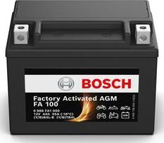 BOSCH 0986FA1000 - Стартерна акумуляторна батарея, АКБ autocars.com.ua