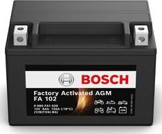 BOSCH 0986FA1020 - Стартерна акумуляторна батарея, АКБ autocars.com.ua