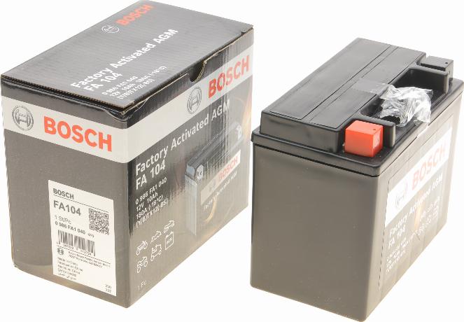 BOSCH 0 986 FA1 040 - Стартерная аккумуляторная батарея, АКБ avtokuzovplus.com.ua