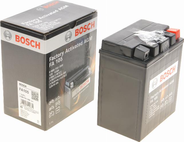 BOSCH 0 986 FA1 050 - Стартерна акумуляторна батарея, АКБ autocars.com.ua