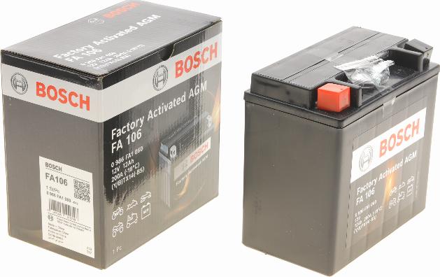 BOSCH 0 986 FA1 060 - Стартерна акумуляторна батарея, АКБ autocars.com.ua