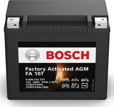 BOSCH 0986FA1071 - Стартерна акумуляторна батарея, АКБ autocars.com.ua