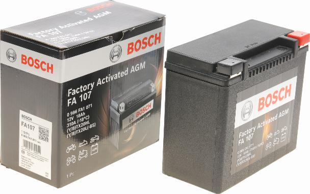 BOSCH 0 986 FA1 071 - Стартерна акумуляторна батарея, АКБ autocars.com.ua