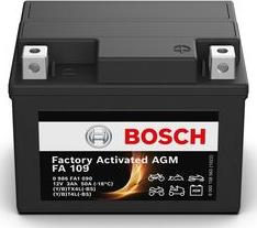 BOSCH 0986FA1090 - Стартерна акумуляторна батарея, АКБ autocars.com.ua