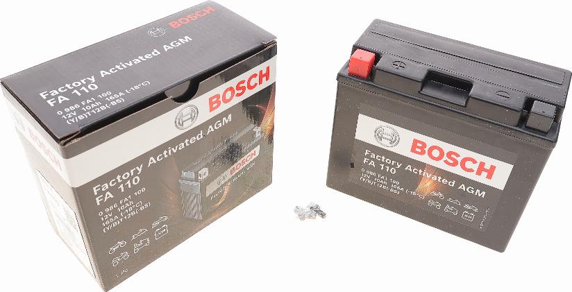 BOSCH 0 986 FA1 100 - Стартерная аккумуляторная батарея, АКБ avtokuzovplus.com.ua