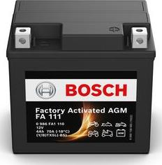BOSCH 0 986 FA1 110 - Стартерна акумуляторна батарея, АКБ autocars.com.ua