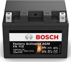 BOSCH 0 986 FA1 130 - Стартерная аккумуляторная батарея, АКБ avtokuzovplus.com.ua