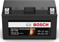 BOSCH 0986FA1190 - Стартерна акумуляторна батарея, АКБ autocars.com.ua