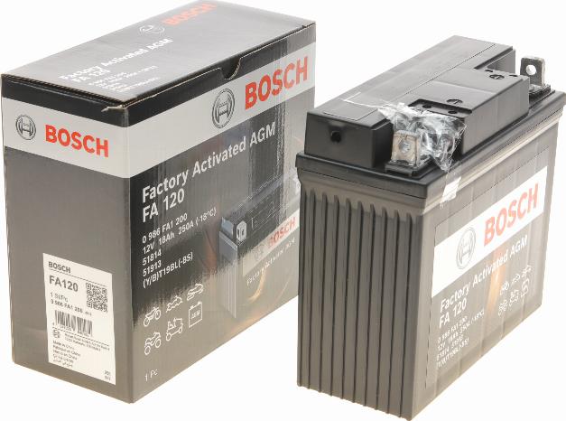 BOSCH 0 986 FA1 200 - Стартерная аккумуляторная батарея, АКБ avtokuzovplus.com.ua