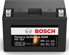BOSCH 0 986 FA1 210 - Стартерна акумуляторна батарея, АКБ autocars.com.ua