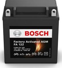 BOSCH 0986FA1220 - Стартерна акумуляторна батарея, АКБ autocars.com.ua