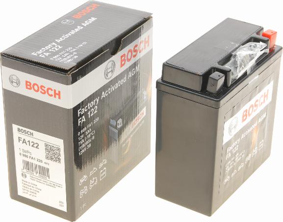 BOSCH 0 986 FA1 220 - Стартерна акумуляторна батарея, АКБ autocars.com.ua