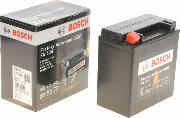 BOSCH 0 986 FA1 240 - Стартерна акумуляторна батарея, АКБ autocars.com.ua