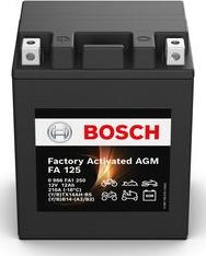 BOSCH 0 986 FA1 250 - Стартерна акумуляторна батарея, АКБ autocars.com.ua