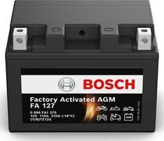 BOSCH 0 986 FA1 270 - Стартерна акумуляторна батарея, АКБ autocars.com.ua
