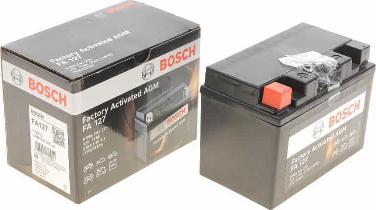 BOSCH 0 986 FA1 270 - Стартерная аккумуляторная батарея, АКБ avtokuzovplus.com.ua