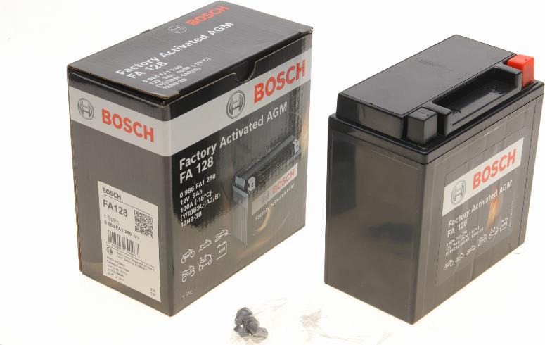 BOSCH 0 986 FA1 280 - Стартерна акумуляторна батарея, АКБ autocars.com.ua