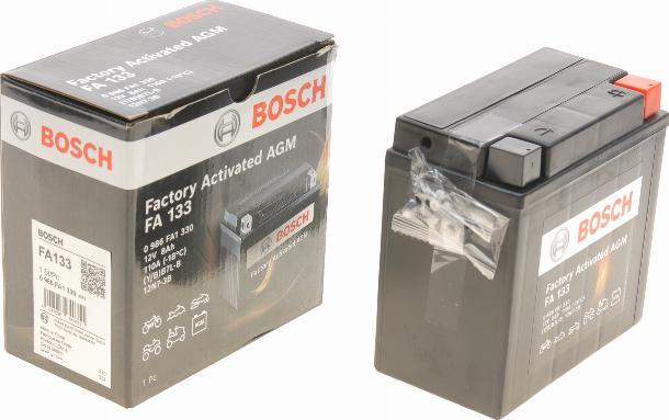 BOSCH 0 986 FA1 330 - Стартерна акумуляторна батарея, АКБ autocars.com.ua