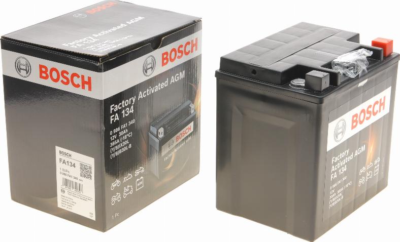 BOSCH 0 986 FA1 340 - Стартерна акумуляторна батарея, АКБ autocars.com.ua