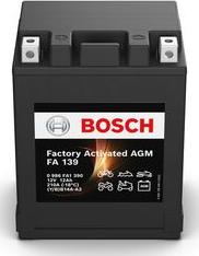 BOSCH 0 986 FA1 390 - Стартерна акумуляторна батарея, АКБ autocars.com.ua
