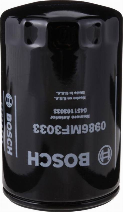 BOSCH 0 986 MF3 033 - Масляный фильтр autodnr.net