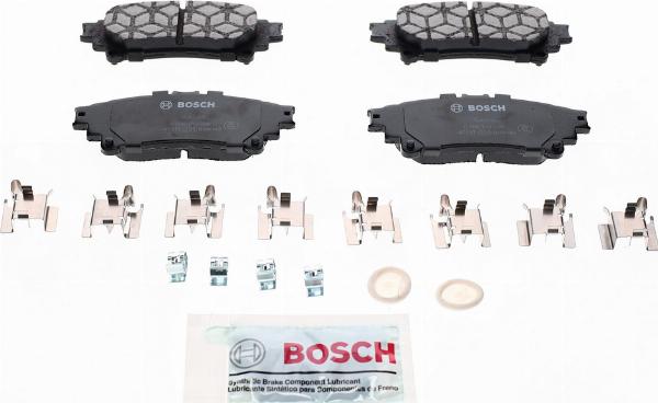 BOSCH 0 986 T10 226 - Гальмівні колодки, дискові гальма autocars.com.ua