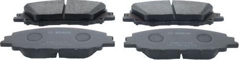 BOSCH 0 986 T18 098 - Гальмівні колодки, дискові гальма autocars.com.ua