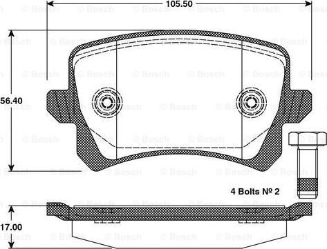 BENDIX DB1348 - Гальмівні колодки, дискові гальма autocars.com.ua