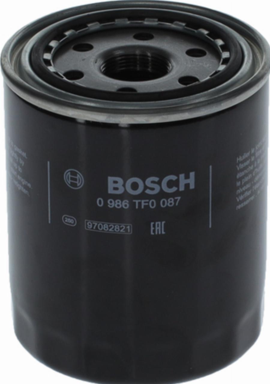 BOSCH 0 986 TF0 087 - Масляный фильтр autodnr.net