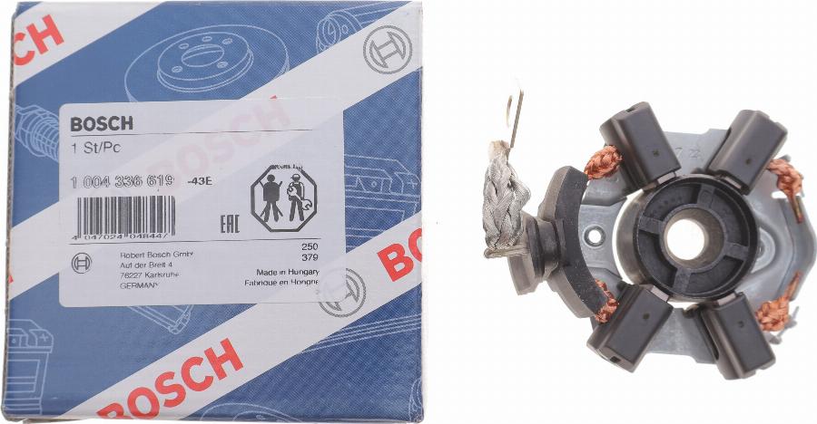 BOSCH 1 004 336 619 - Кронштейн, угольная щетка avtokuzovplus.com.ua