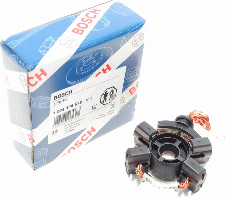 BOSCH 1 004 336 678 - Кронштейн, вугільна щітка autocars.com.ua