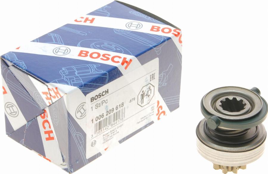 BOSCH 1 006 209 618 - Провідна шестерня, стартер autocars.com.ua